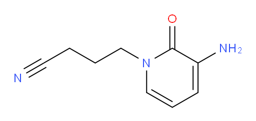 4-(3-amino-2-oxo-1,2-dihydropyridin-1-yl)butanenitrile
