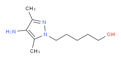 5-(4-amino-3,5-dimethyl-1H-pyrazol-1-yl)pentan-1-ol
