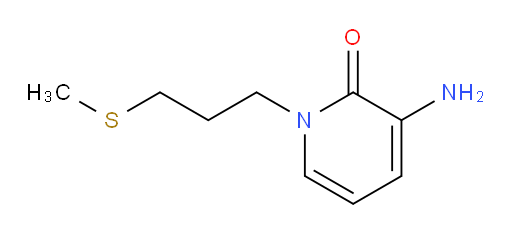 3-amino-1-[3-(methylsulfanyl)propyl]-1,2-dihydropyridin-2-one