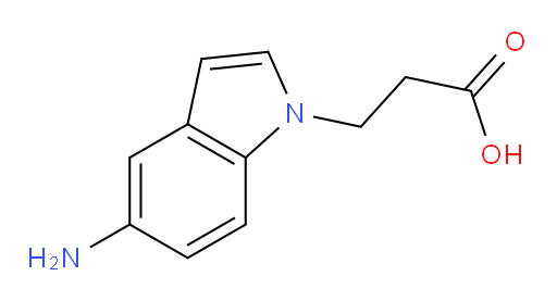 3-(5-amino-1H-indol-1-yl)propanoic acid