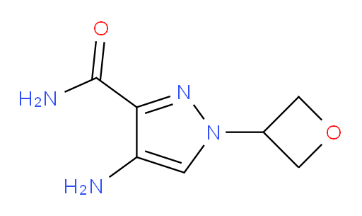 4-amino-1-(oxetan-3-yl)-1H-pyrazole-3-carboxamide