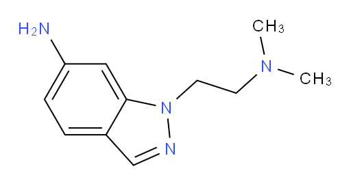 1-[2-(dimethylamino)ethyl]-1H-indazol-6-amine