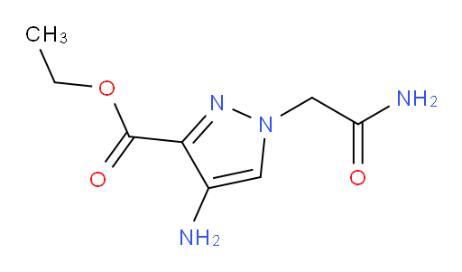 ethyl 4-amino-1-(carbamoylmethyl)-1H-pyrazole-3-carboxylate