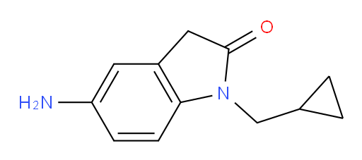 5-amino-1-(cyclopropylmethyl)-2,3-dihydro-1H-indol-2-one