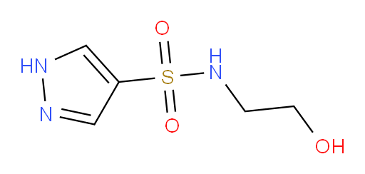 2-hydroxy-S-(1H-pyrazol-4-yl)ethane-1-sulfonamido