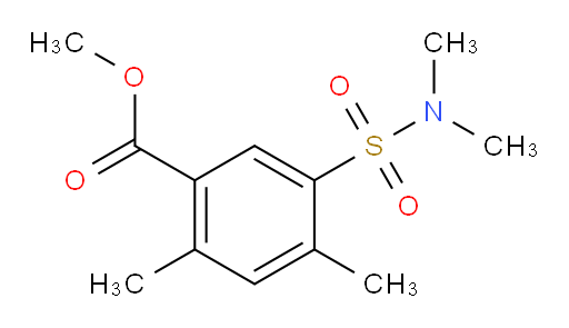 methyl 5-(dimethylsulfamoyl)-2,4-dimethylbenzoate