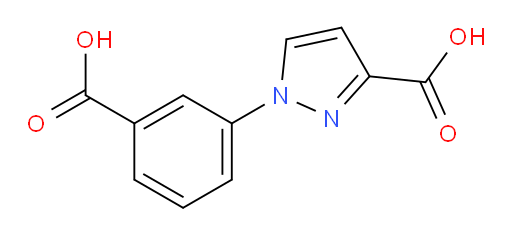 1-(3-carboxyphenyl)-1H-pyrazole-3-carboxylic acid