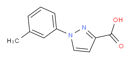 1-(3-methylphenyl)-1H-pyrazole-3-carboxylic acid