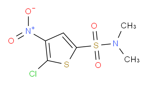 5-chloro-N,N-dimethyl-4-nitrothiophene-2-sulfonamide