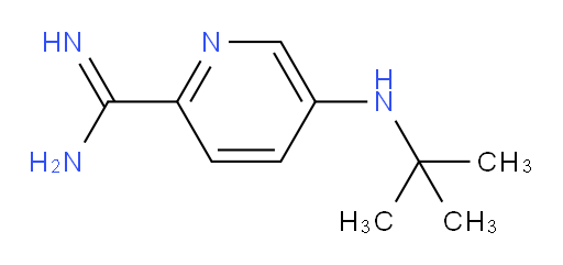 5-(tert-butylamino)pyridine-2-carboximidamide