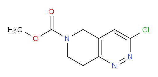 methyl 3-chloro-5H,6H,7H,8H-pyrido[4,3-c]pyridazine-6-carboxylate