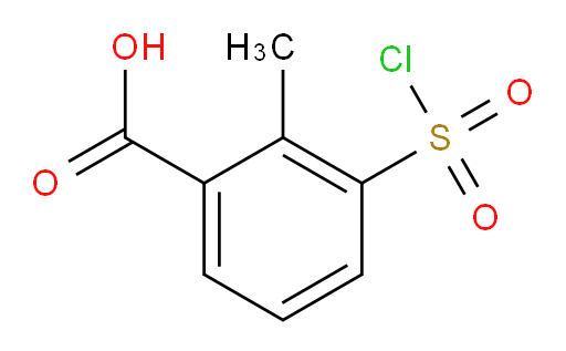 3-(chlorosulfonyl)-2-methylbenzoic acid