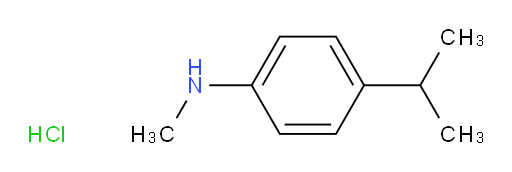 N-methyl-4-(propan-2-yl)aniline hydrochloride