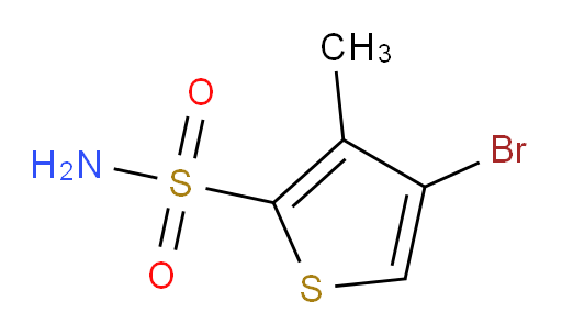 4-bromo-3-methylthiophene-2-sulfonamide