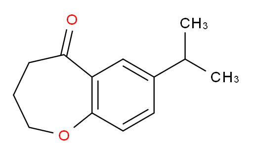 7-(propan-2-yl)-2,3,4,5-tetrahydro-1-benzoxepin-5-one