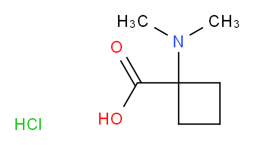 1-(dimethylamino)cyclobutane-1-carboxylic acid hydrochloride