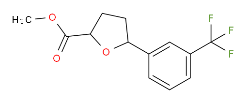 methyl 5-[3-(trifluoromethyl)phenyl]oxolane-2-carboxylate