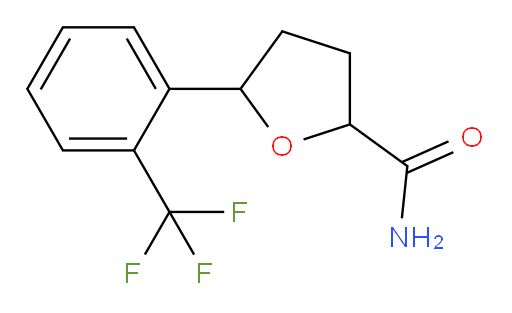 5-[2-(trifluoromethyl)phenyl]oxolane-2-carboxamide