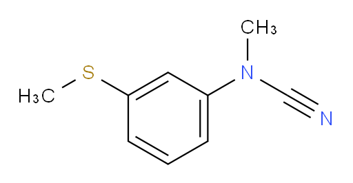 N-cyano-N-methyl-3-(methylsulfanyl)aniline