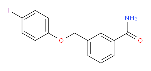 3-[(4-iodophenoxy)methyl]benzamide