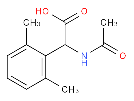 2-(2,6-dimethylphenyl)-2-acetamidoacetic acid