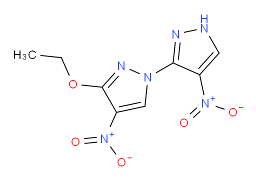 3-ethoxy-4-nitro-1-(4-nitro-1H-pyrazol-3-yl)-1H-pyrazole
