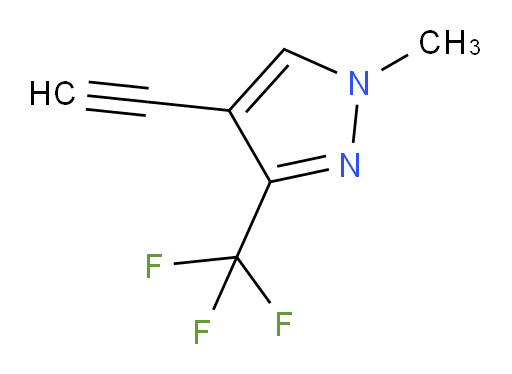 4-ethynyl-1-methyl-3-(trifluoromethyl)-1H-pyrazole