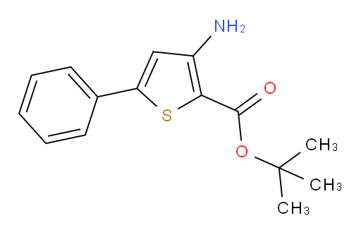 tert-butyl 3-amino-5-phenylthiophene-2-carboxylate
