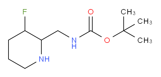 tert-butyl N-[(3-fluoropiperidin-2-yl)methyl]carbamate