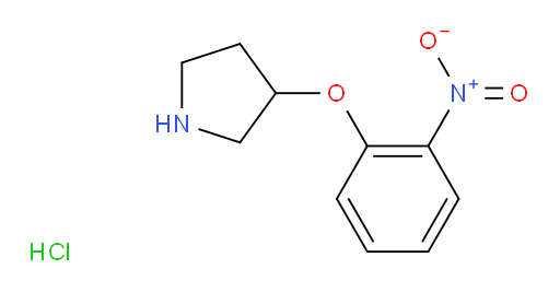 3-(2-nitrophenoxy)pyrrolidine hydrochloride