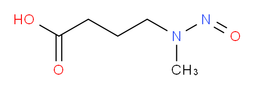 4-(methyl(nitroso)amino)butanoic acid