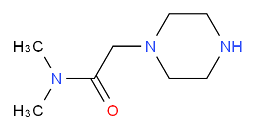 N,N-dimethyl-1-Piperazineacetamide