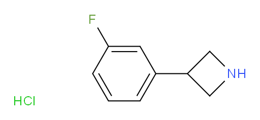 3-(3-fluorophenyl)azetidine hydrochloride