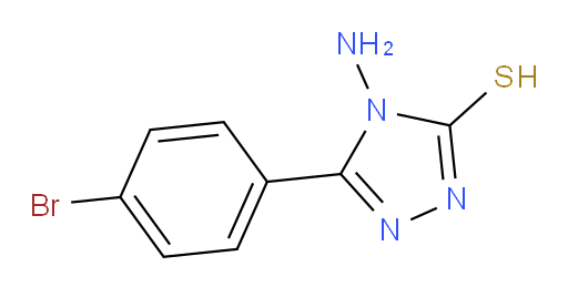 4-amino-5-(4-bromophenyl)-4H-1,2,4-triazole-3-thiol
