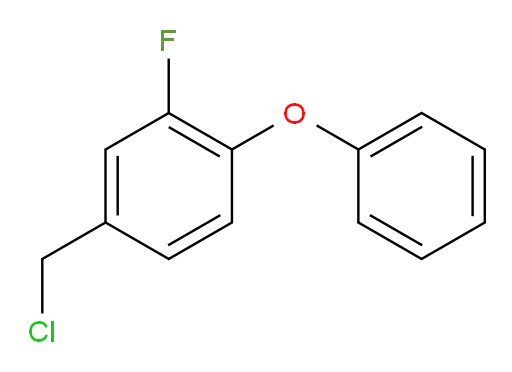 4-(chloromethyl)-2-fluoro-1-phenoxybenzene