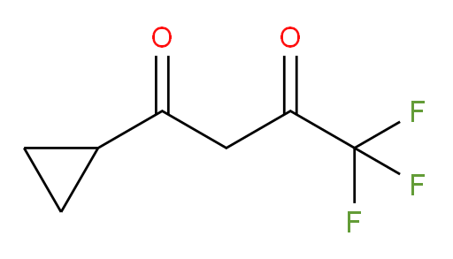 1-cyclopropyl-4,4,4-trifluorobutane-1,3-dione