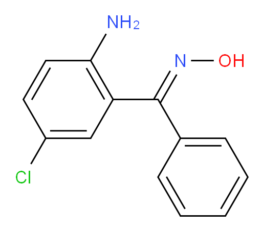 (2-Amino-5-chlorophenyl)phenyl-methanone oxime