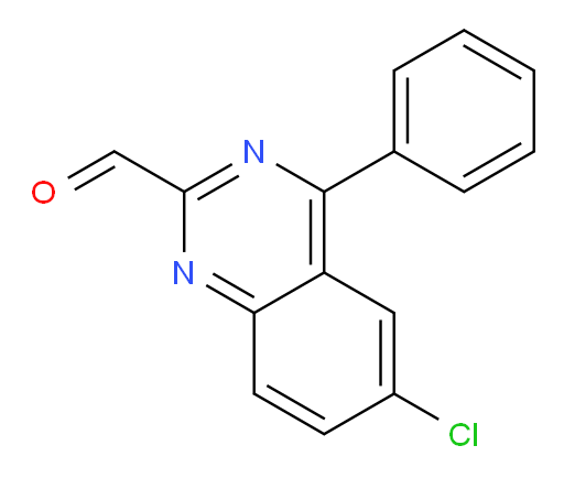 6-chloro-4-phenylquinazoline-2-carbaldehyde