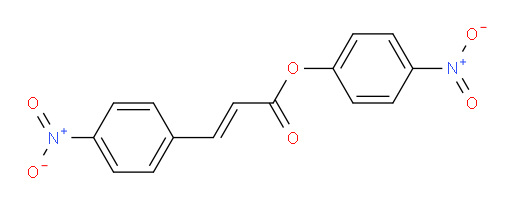 (E)-4-nitrophenyl 3-(4-nitrophenyl)acrylate
