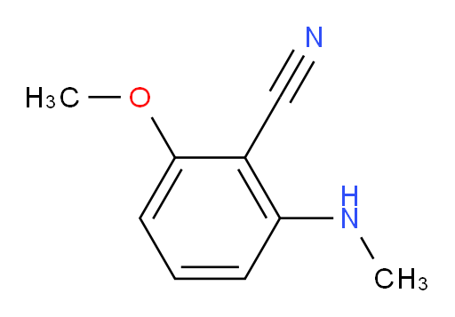 2-methoxy-6-(methylamino)benzonitrile