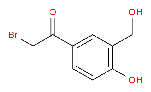 2-Bromo-1-[4-hydroxy-3-(hydroxymethyl)phenyl]-ethanone