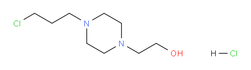 2-(4-(3-chloropropyl)piperazin-1-yl)ethanol hydrochloride