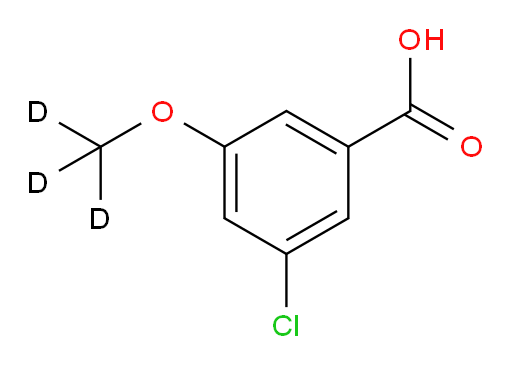 3-chloro-5-methoxy(D3)-benzoic acid