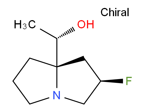 (S)-1-((2R,7aS)-2-fluorohexahydro-1H-pyrrolizin-7a-yl)ethanol