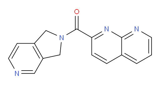 (1,8-naphthyridin-2-yl)(1H-pyrrolo[3,4-c]pyridin-2(3H)-yl)methanone