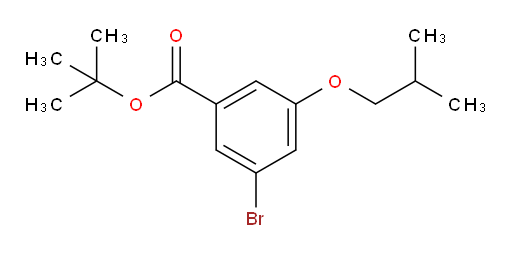 tert-butyl 3-bromo-5-isobutoxybenzoate