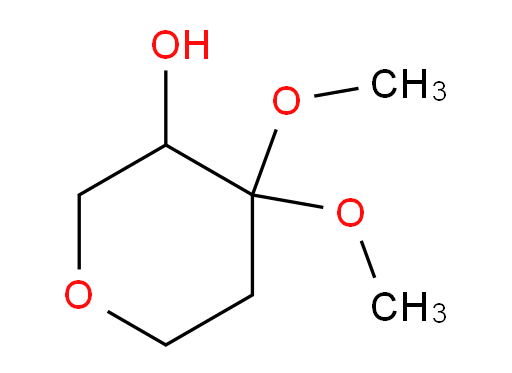 4,4-dimethoxytetrahydro-2H-pyran-3-ol