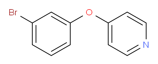 4-(3-bromophenoxy)pyridine