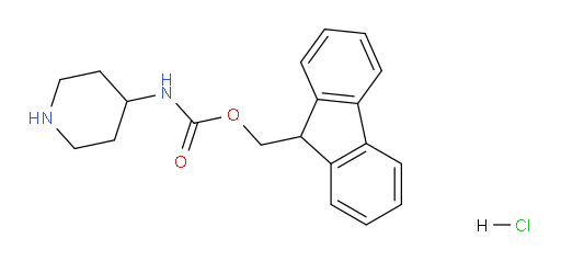 4-Piperidinylcarbamic acid 9H-fluoren-9-ylmethyl ester monohydrochloride
