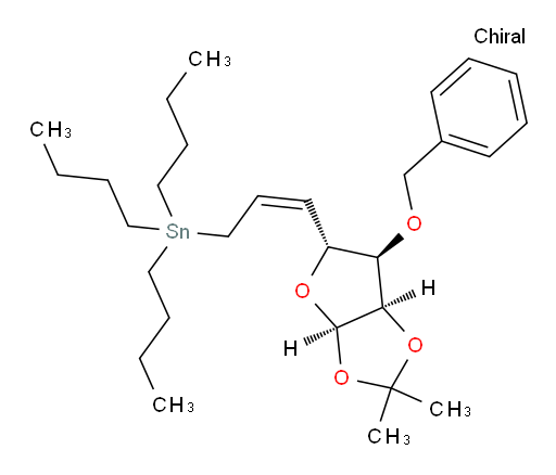 ((Z)-3-((3aR,5R,6R,6aR)-6-(benzyloxy)-2,2-dimethyltetrahydrofuro[2,3-d][1,3]dioxol-5-yl)allyl)tributylstannane